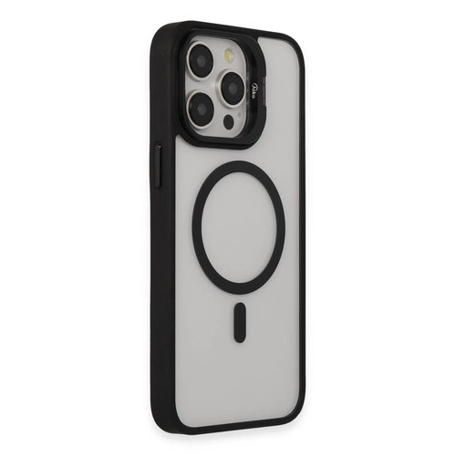 Joko iPhone 15 Pro Max Klf Roblox Lens Magsafe Standl Kapak - Siyah