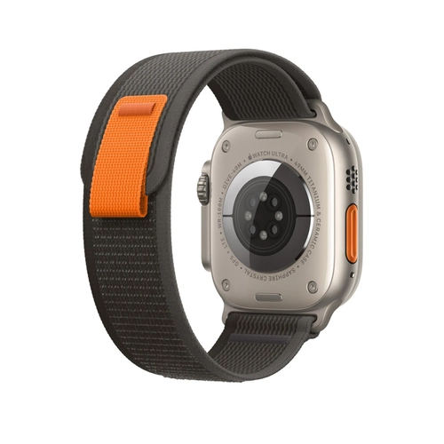 Newface Apple Watch 38mm Trail Kordon - Siyah-Gri