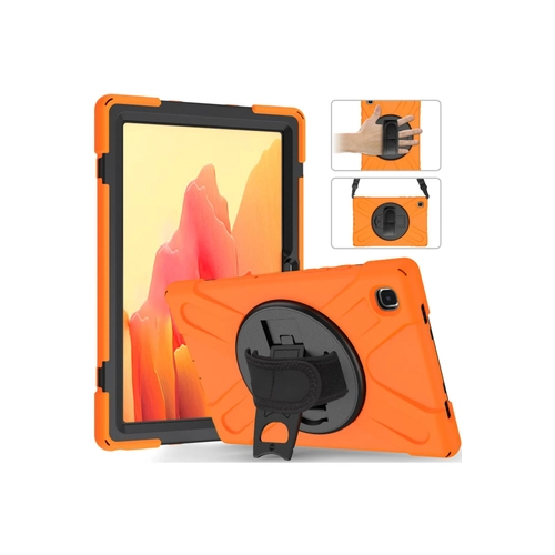 Newface Samsung Galaxy T220 Tab A7 Lite 8.7 Klf Amazing Tablet Kapak - Turuncu