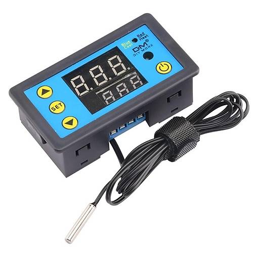 W3231 ZFX-W1608 DC12V Uzaktan Kumandal Dijital Termostat