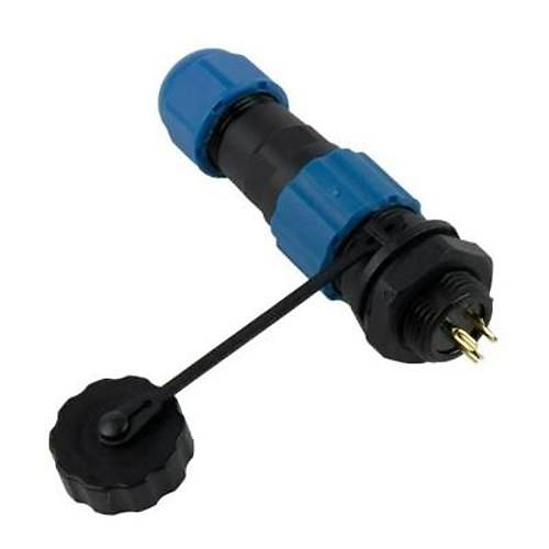 SD13 3 Pin 13mm Su Ge�irmez Konnekt�r Tak�m� - Panel Tipi