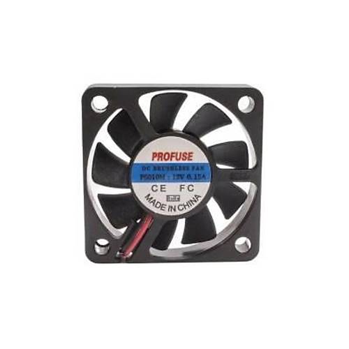 50x50x10mm 12V 0.15A Fan 2 Kablolu