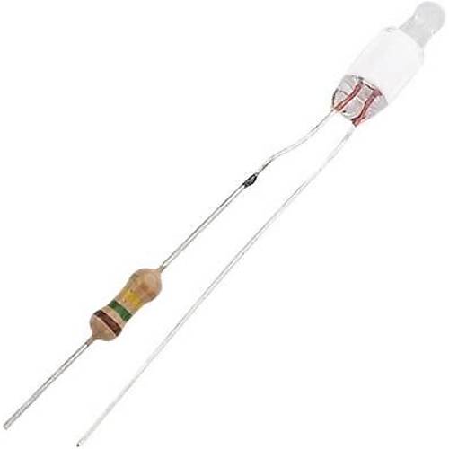 220V 5mm Yeil Neon Led