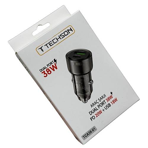 TECHSONDual Port 38W Ara arj TCA38-01