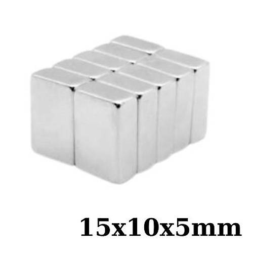 15x10x5mm Neodyum Gl Mknats - Neodim Magnet