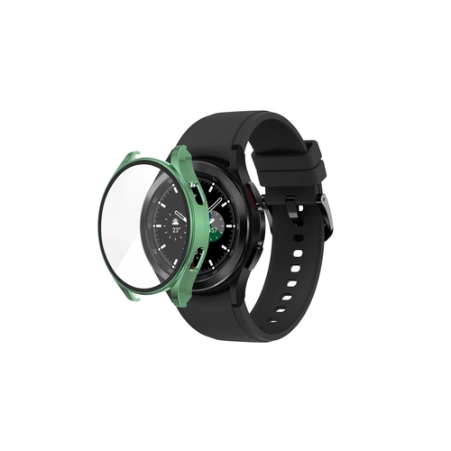 Newface Watch 4 40mm Wall Caml Kasa Ekran Koruyucu - Koyu Yeil