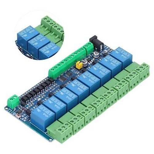 Modbus-RTU 12V 8 Kanal Rle Modl