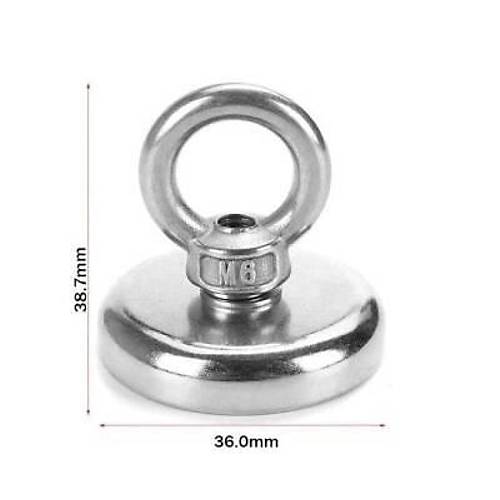 36mm Fishing Magnet - Neodyum Pot Mknats
