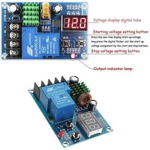 HCW-M604 6-60V Lityum Pil - Ak arj Kontrol Devresi