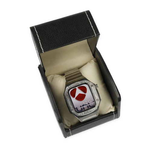 Newface Apple Watch 45mm KR409 Metal Kordon - Gm