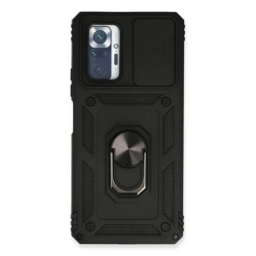 Newface Xiaomi Redmi Note 10 Pro Klf Pars Lens Yzkl Silikon - Siyah