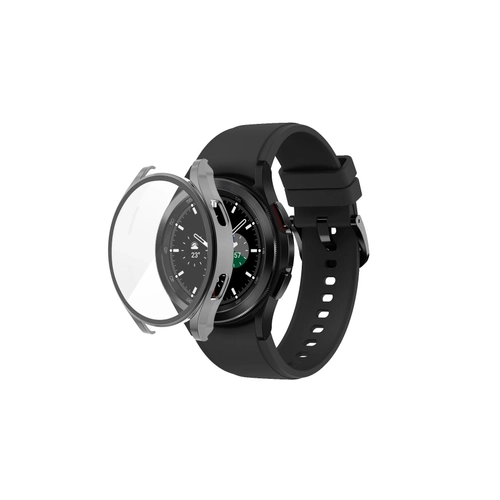 Newface Watch 4 44mm Wall Caml Kasa Ekran Koruyucu - Uzay Grisi