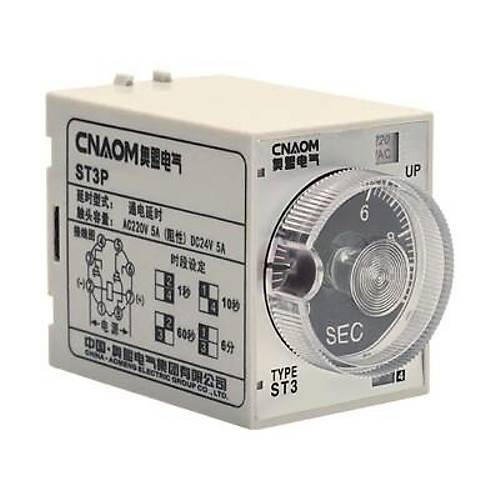 ST3PA-B AC 220V Gecikmeli Zaman Rlesi - 10S