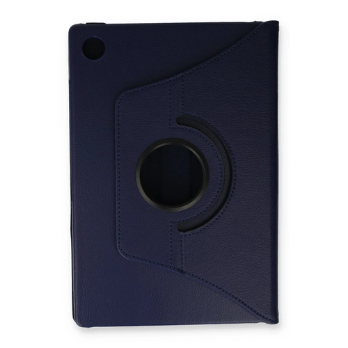 Newface Samsung Galaxy Tab A9 Klf 360 Tablet Deri Klf - Lacivert