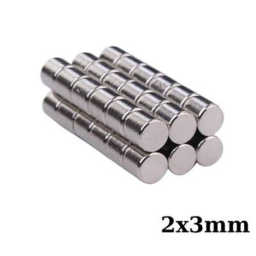 2x3mm Neodyum Gl Mknats - Neodim Magnet