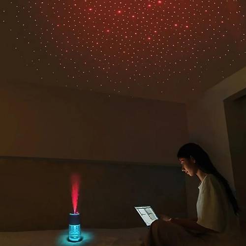 Divex Yldzl Gkyz Ikl Hava Nemlendirici Starry Sky Top Humidifier Beyaz H-15