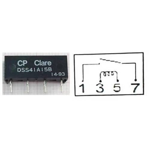 DSS41A15B Reed Rle Tek Kontak N/O 15VDC 0.5A