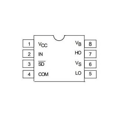 IR2104 SOIC-8 Smd Mosfet Src Entegresi
