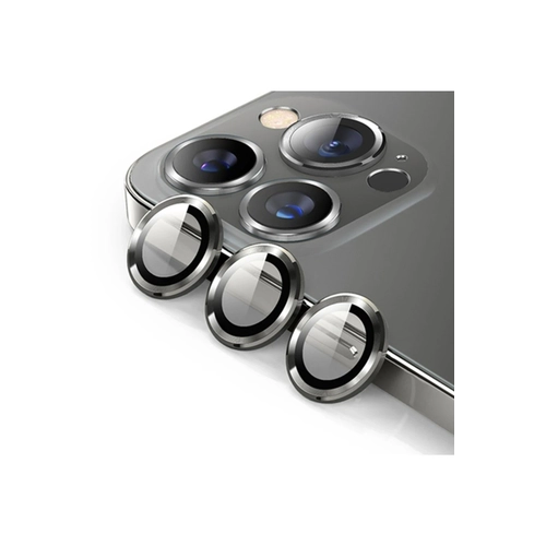Newface iPhone 15 Pro Max Bind Metal Kamera Lens - Siyah