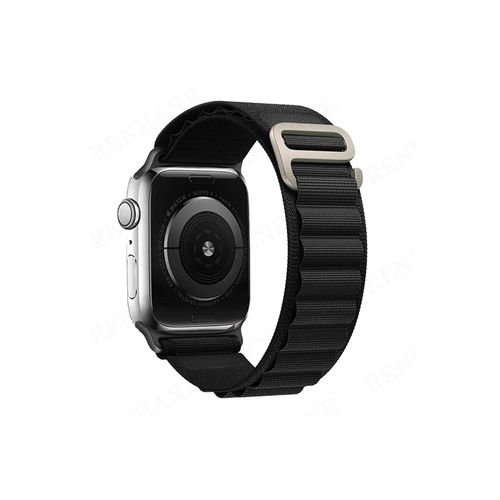 Newface Apple Watch 38mm Mountain Kordon - Siyah