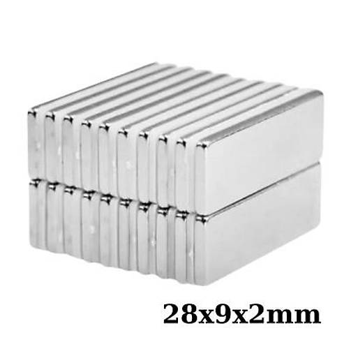 28x9x2mm Neodyum Gl Mknats - Neodim Magnet