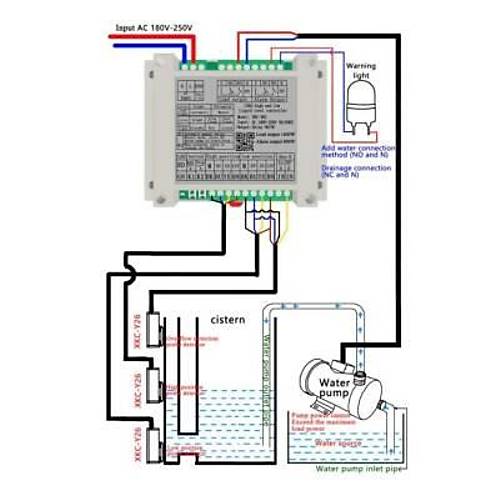 XKC-C352-3P Temassz Su Seviyesi Kontrol Modl - Rle kl