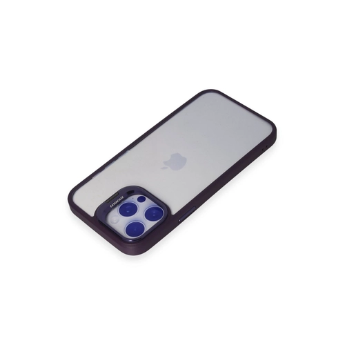 Joko iPhone 14 Pro Klf Roblox Lens Standl Kapak - Derin Mor