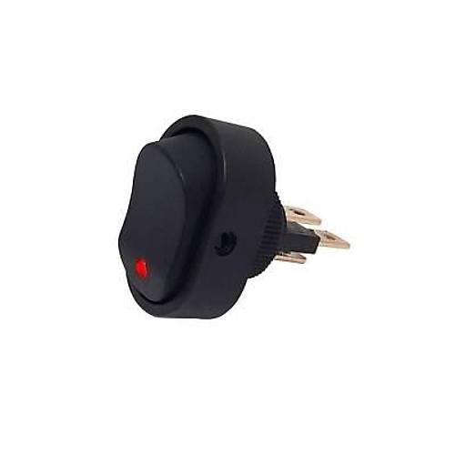 ASW-20-2 Oval Nokta Isikli Anahtar 12V