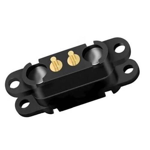 LK-2PIN-1840404 2-Pin 2.54mm Pogo Pin Manyetik Konnektr Takm - Kulakl