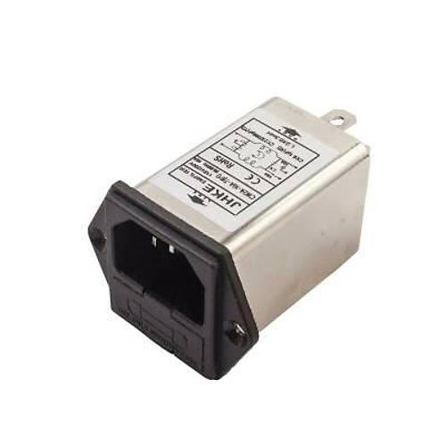 EMI Filtre 10A Erkek Power Soketi - Sigorta Yuval