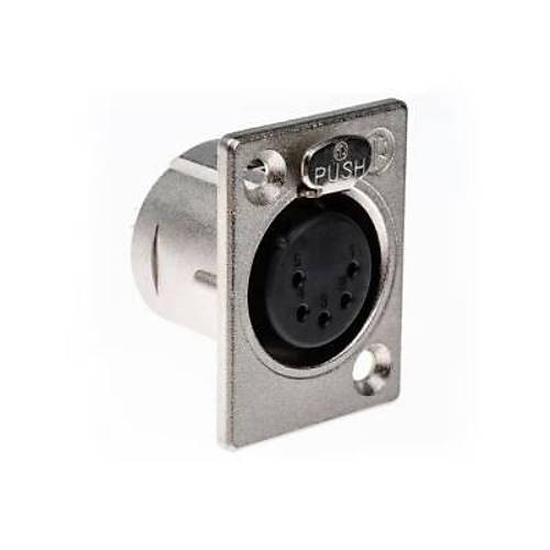 XLR Konnektr Panel Tipi Dii - 5 Pin