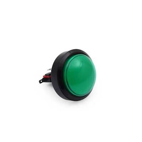 60mm 12V Bombeli Ikl Oyun Makinesi Butonu - Yeil