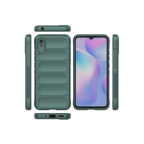 Newface Xiaomi Redmi 9A Klf Optimum Silikon - Koyu Yeil