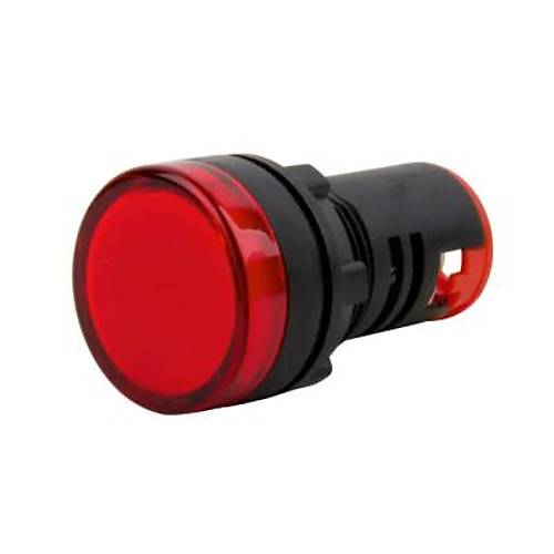 AD16-22DS 12-48V AC/DC Sinyal Lambas - Krmz
