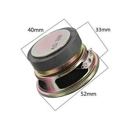 Hoparlr 4 ohm 3W 50x50