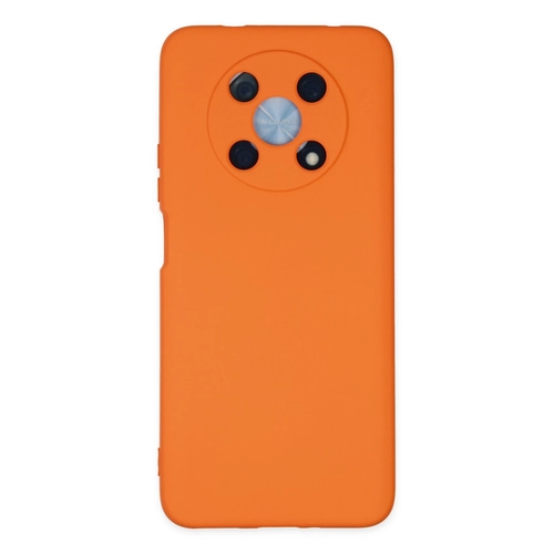 Newface Huawei Nova Y90 Klf Nano ii Kadife Silikon - Turuncu