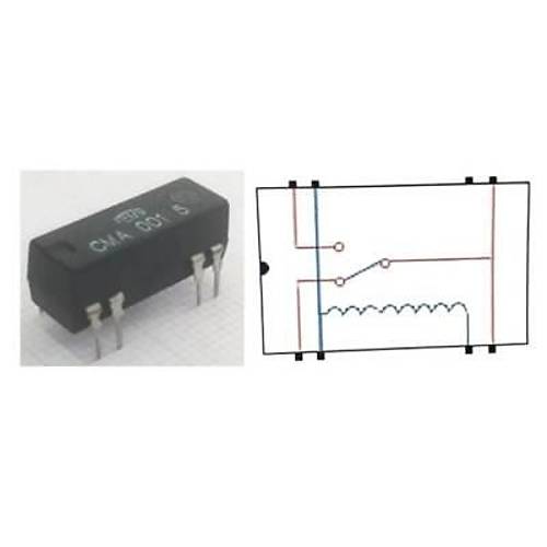 CMA 001 5 Reed Rle Tek Kontak C/O 5VDC 0.25A