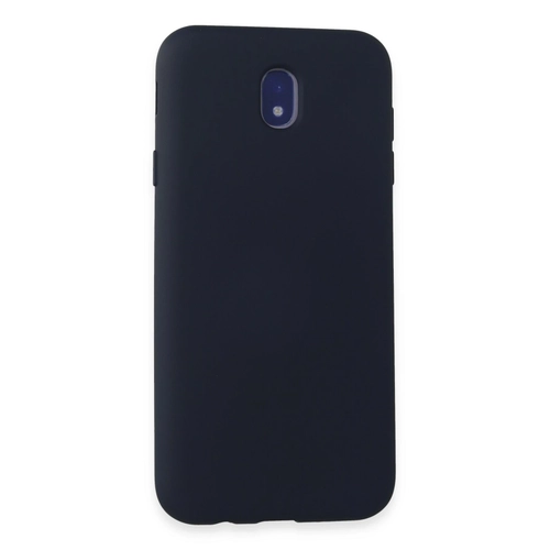 Newface Samsung Galaxy J7 Pro / J730 Klf Nano ii Kadife Silikon - Koyu Mavi
