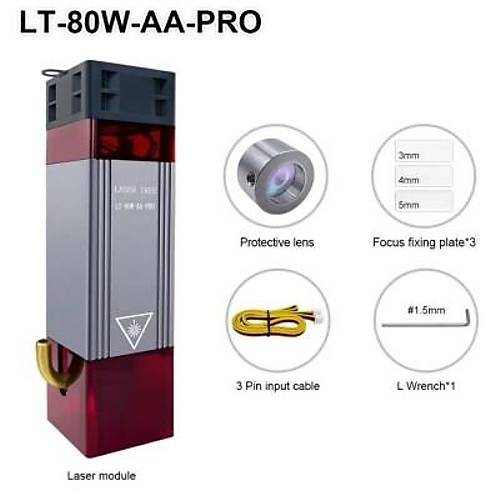 LT-80W 12V TTL Yakc CNC Lazer