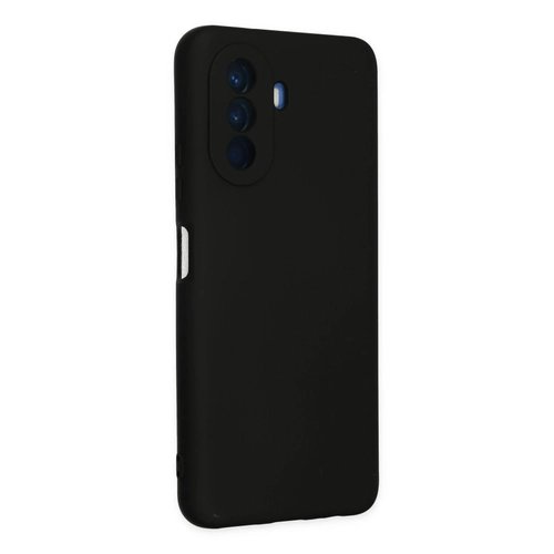 Newface Huawei Nova Y70 Klf Nano ii Kadife Silikon - Siyah