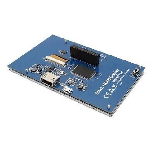 Raspberry Pi 5'' 800x480 Dokunmatik HDMI Ekran