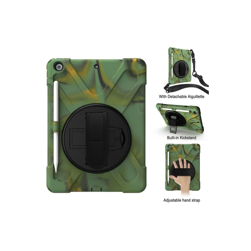 Newface iPad 5 Air 9.7 Klf Amazing Tablet Kapak - Kamuflaj