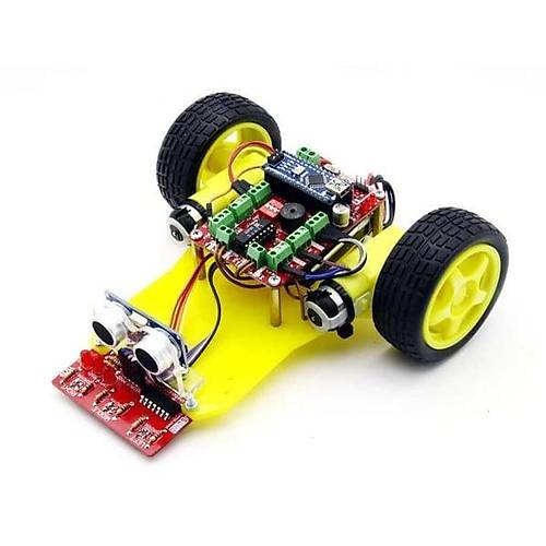DuoBot izgi zleyen ve Engelden Kaan Robot mont