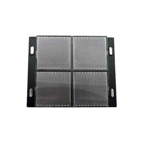 100x100mm Reflektr / Mesafe Sensrleri Uyumlu - Siyah