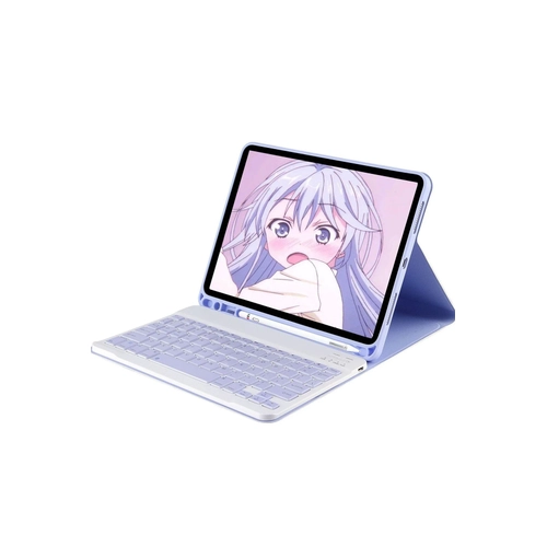Newface iPad 2022 10.9 (10.nesil) Klf KC01 Smart Klavyeli Tablet Klf - Lila