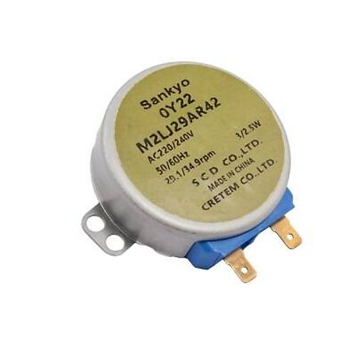 M2LJ29AR42 AC 220V 29.1/34.9 RPM 3/2.5W Senkron Motor