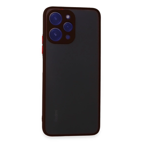Newface Xiaomi Redmi 12 Klf Montreal Silikon Kapak - Siyah