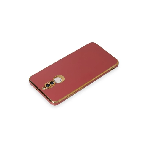 Newface Huawei Mate 10 Lite Klf Volet Silikon - Krmz
