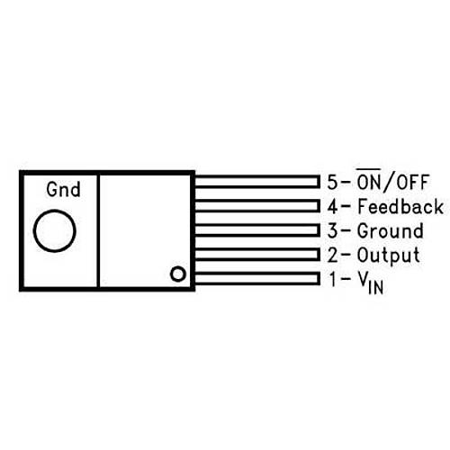LM2576T-12/NOPB TO-220-5 Voltaj Regülatörü Entegresi