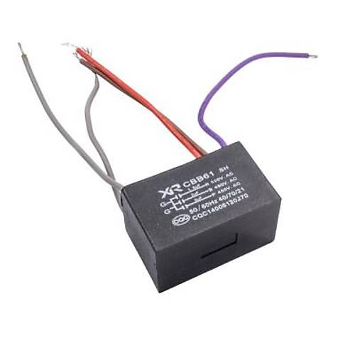 CBB61 1.5uF/2uF/3uF 450V Kablolu Kutulu Daimi Kondansatr